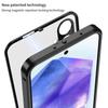 Samsung A55 Metal Frame Snap-On A15 Phone Case, Single-Sided Frosted for Samsung A35, S24FE Compatible.