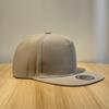 Customizable Flat-Brim Five-Panel Hip-Hop Hat with Logo - European & American Trend Style