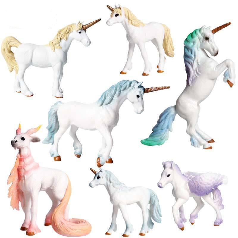 European Mythical Pegasus Unicorn Toy Model: Elf, Mythical Creature, Magic Beast 