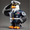 Eagle Tribute Sculpture,Veteran Thank You Table Top Statue for Memorial Day & Veterans Day Patriotic Home Office Decor (Army)