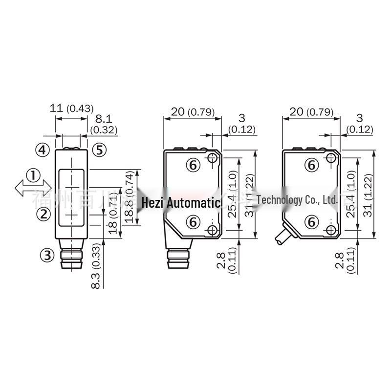 WTB8-P2131 Sick Sensor Mini Photoelectric Switch 6033207 - Brand New in Stock WTB8-P2131