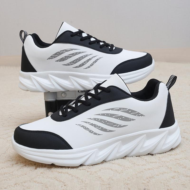 

Мужские водонепроницаемые спортивные туфли, повседневные, противоскользящие, прочные, для бега, тенниса, тренера, модные, легкие, для улицы, черные, дышащие, Cas 39