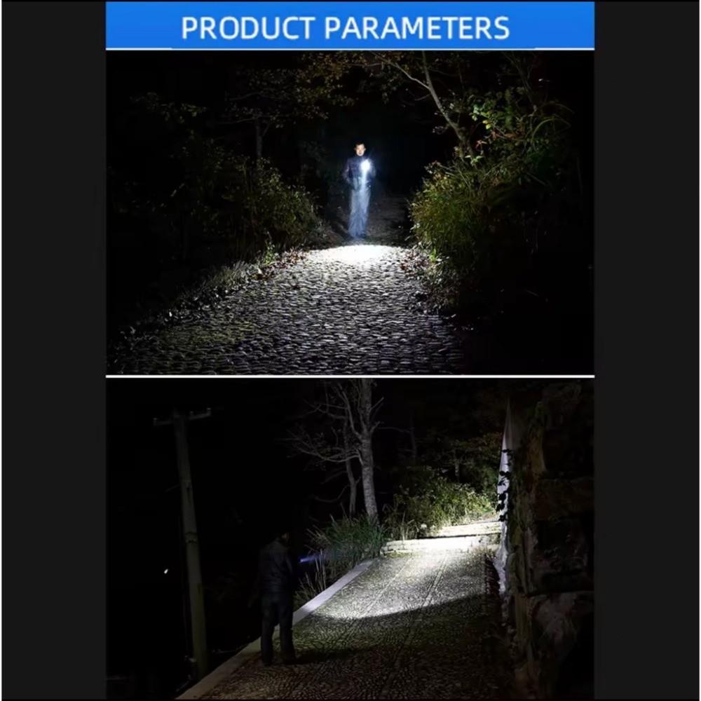 Rechargeable Handheld Spotlight Waterproof Portable Mine Light Wilderness