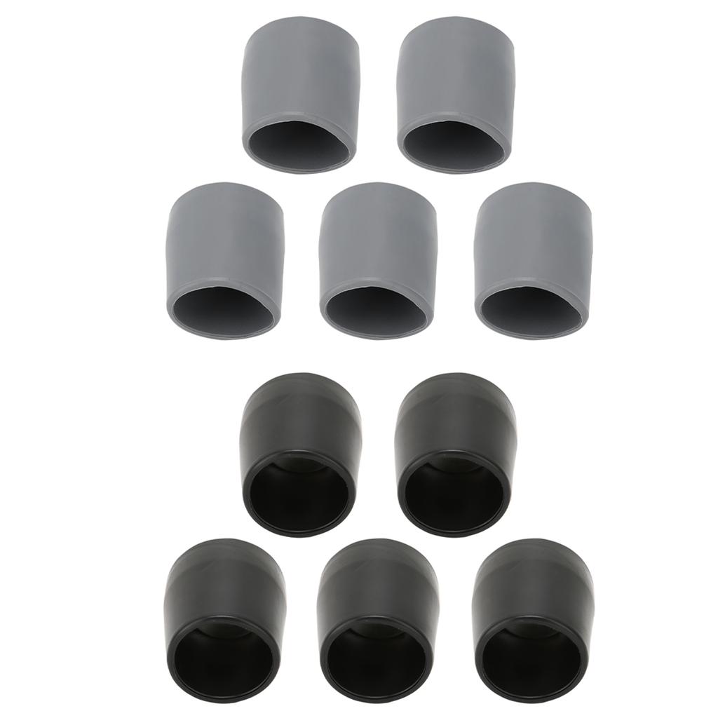5 Pcs Crutch Tips Thick Rubber Single Angle Cane Foot Cane Walking Stick Crutch Foot Pad