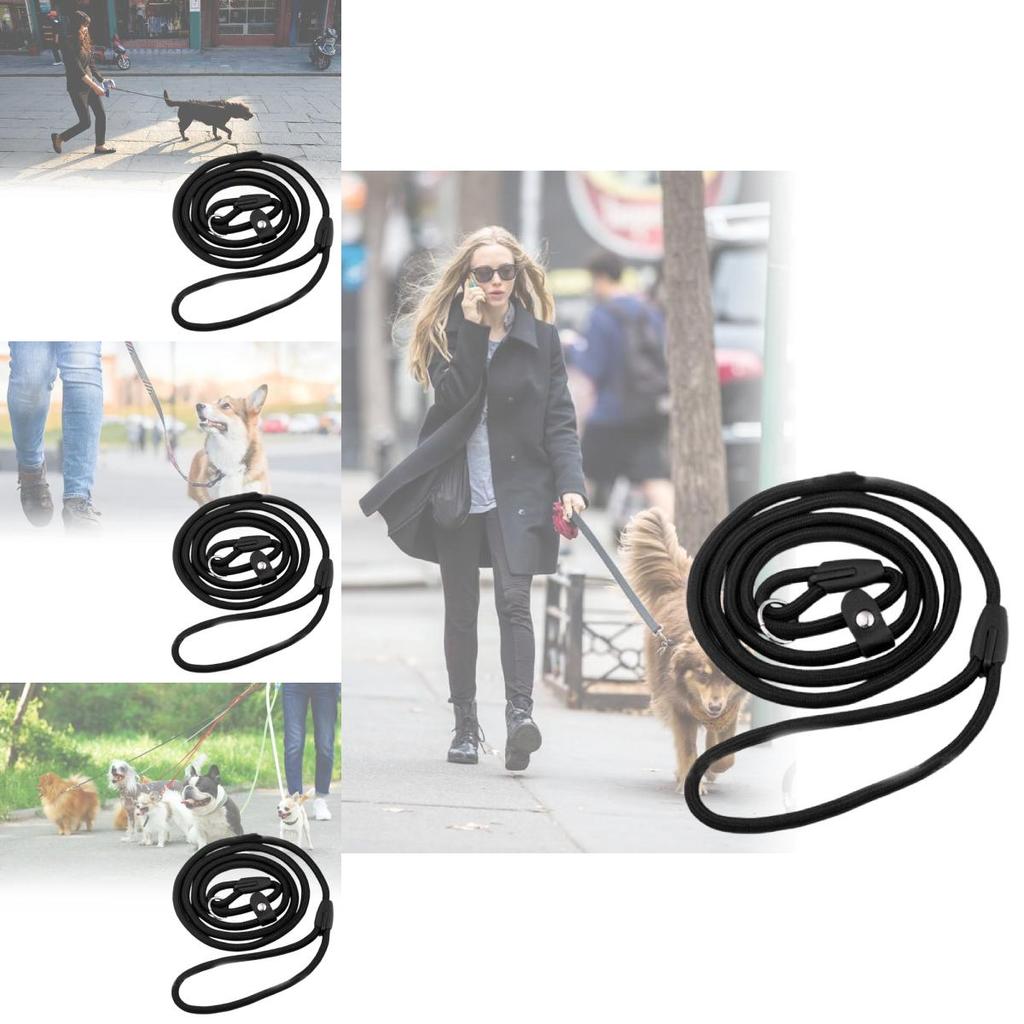 Durable Nylon Pet Leash No Collar Needed Adjustable Length 130cm For Dogs