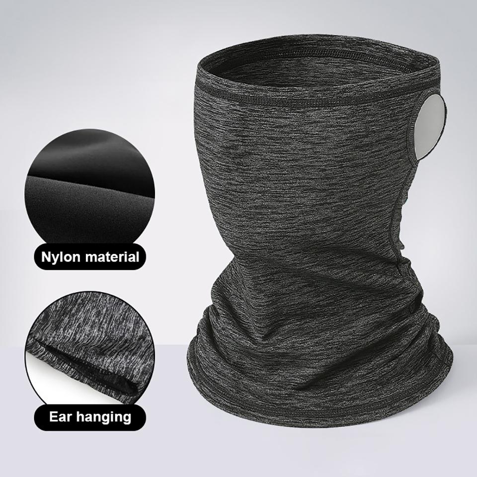 Getinfit 1 Stück Radmaske Atmungsaktiver Sonnenschutz Schleier Schal Outdoor Pendler Sport Angeln Bergsteigen Schal Männer Frauen Unisex