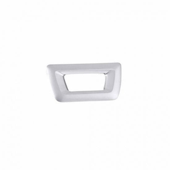Fit For BMW X1 F48 2016-2021 Matte Silver Rear Door Tailgate Button Cover Trim