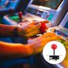 Uxcell PC Joystick DIY Kit Arcade Game Joystick DIY Part Arcade Button ABS 5 Pin for PC Classic Arcade Red