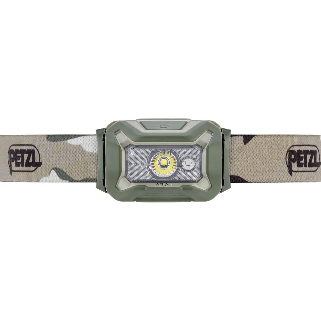 Petzl Aria 1 RGB Camouflage Waterproof and Dustproof Compact Headlamp (E069BA01)
