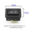 Car Trunk Boot Button Tailgate Rear Boot Switch Cover Replacement For BMW 3 5 7 F Series F20 F30 F35 F10 F11 F01 F02