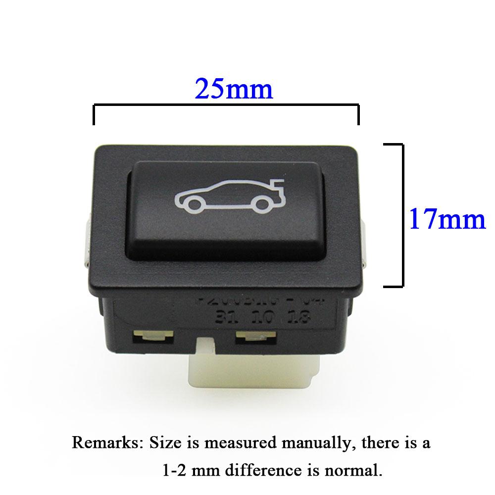 Car Trunk Boot Button Tailgate Rear Boot Switch Cover Replacement For BMW 3 5 7 F Series F20 F30 F35 F10 F11 F01 F02