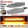 2Pcs Dynamic Fender Side Marker Lamp Sequential Running LED Turn