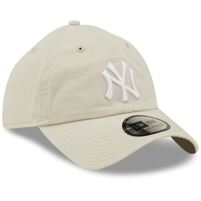 Casquette - New Era - New York Yankees - 100% coton - Couleur stone - Style casual