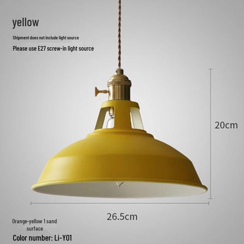 Nordic Modern Pendant Light - Macaron Style for Restaurants, Cafes, Bars, and Bedrooms