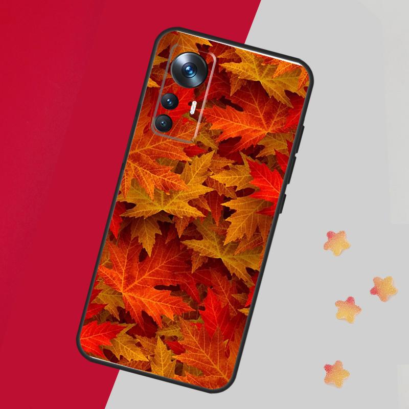 Autumn Leaves Case For Xiaomi 15 14 13 Ultra 11T 12T 13T 14T Pro Cover For POCO X7 X6 X3 X5 F5 F6 F7 Pro