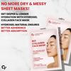 Carbamide Forte Bio Collagen Overnight Hydrogel Face Mask Sheets For Deep Hydration All Skin Types 35 g Pack Of 2