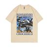 Funny Meme Italian Brainrot Bombardiro Crocodilo Crocodile Plane Bomber T-shirt Men Women Casual Cotton Vintage Humor T Shirts