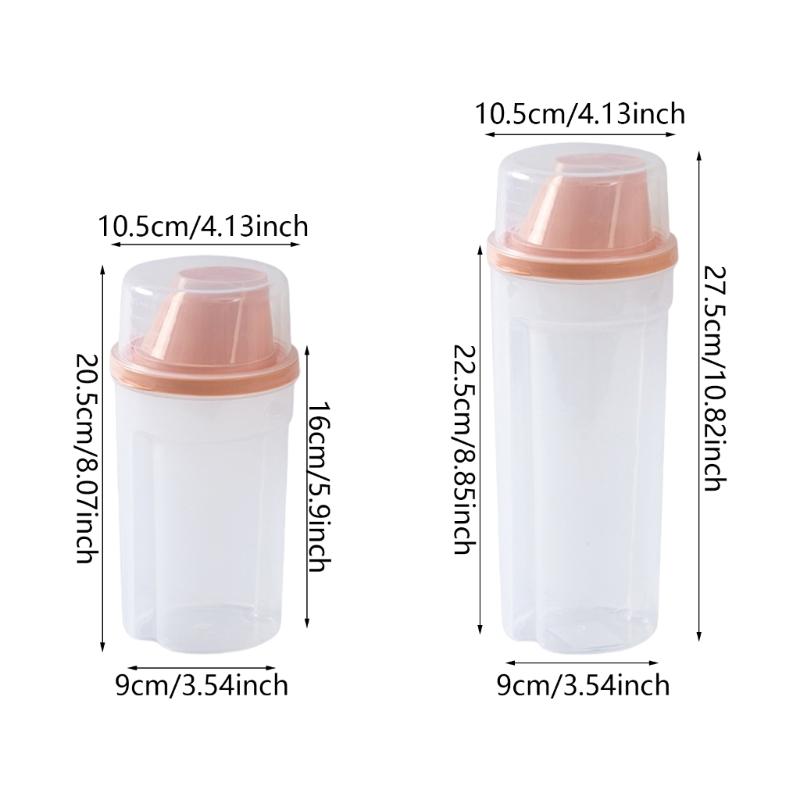 Plastic Sealed Jar Large Food Preservation Box Rice Bucket Food Storage Tank Sealing Canister Grains Snacks Storage Jar