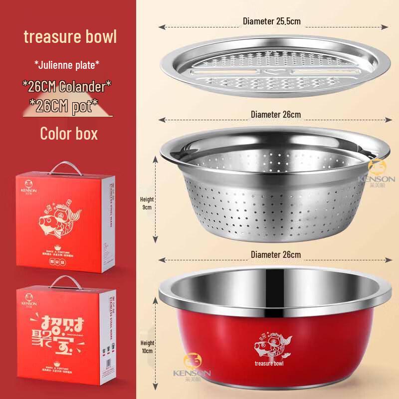 Tinle Stainless Steel Kitchen Set 3-Piece