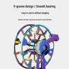DeQu FD60 All-Metal Ice & Raft Fishing Reel