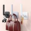 1Pcs Durable Storage Organizer Hat Rack Kitchen Wall No Drilling Cap Hook Holder Adhesive Baseball Cap Hanger for Door Closet