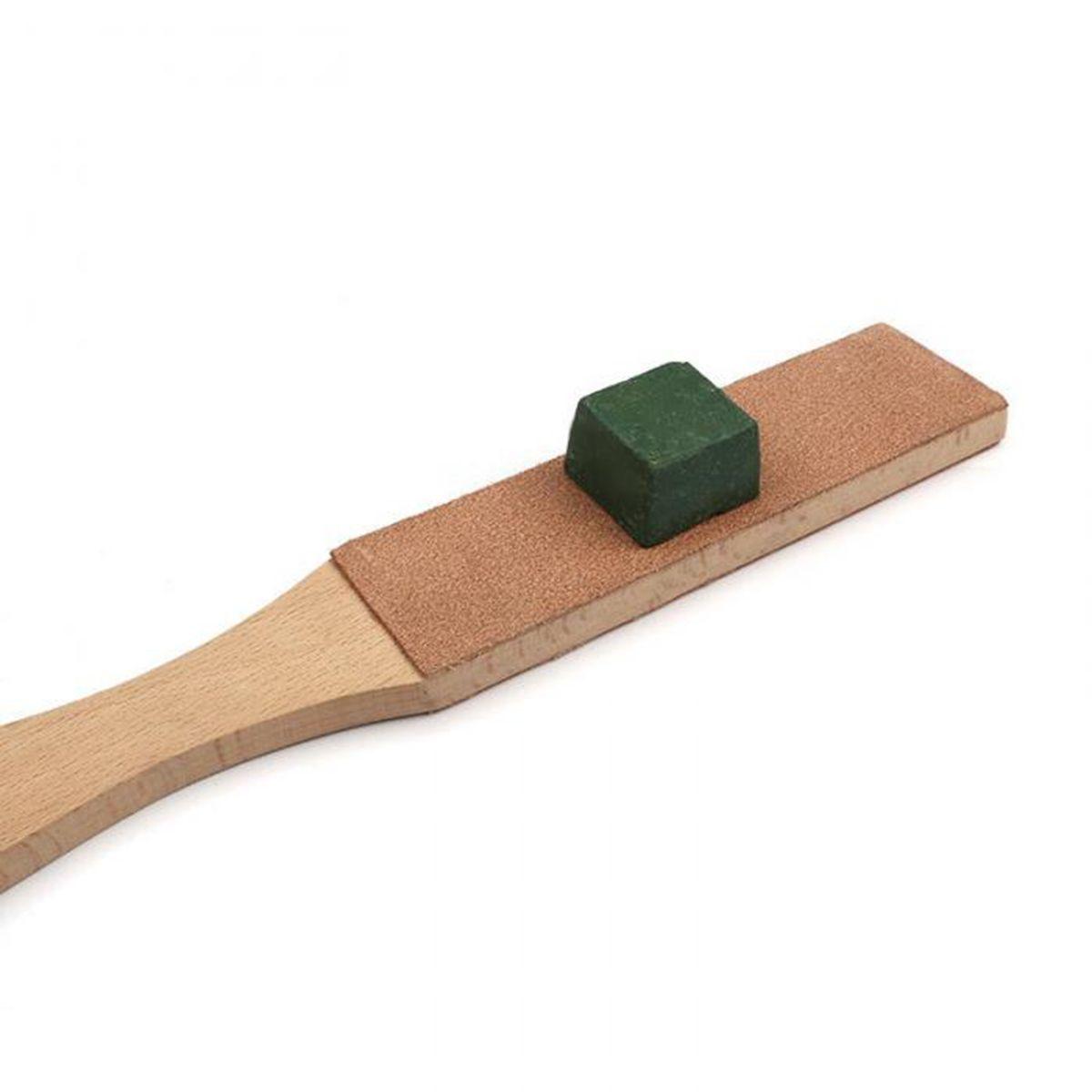 

Деревянная точилка для бритвенных лезвий, абразивный инструмент, двусторонняя кожаная стропа, полировальная доска 1set