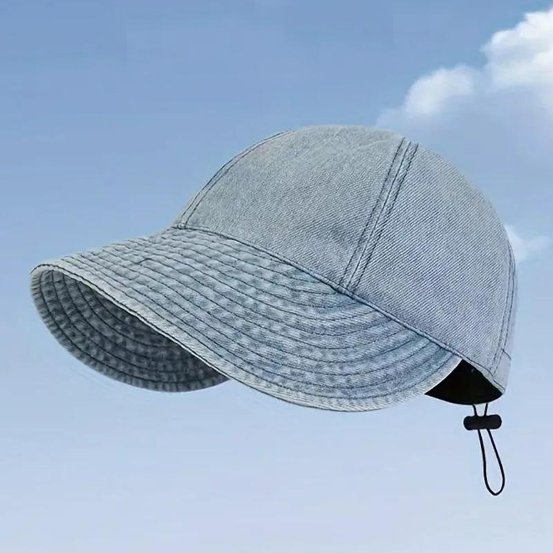 Women'S Denim Sun Hat, Lightweight Fisherman'S Cap for Spring And Summer,  Perfect for Outdoor Activities