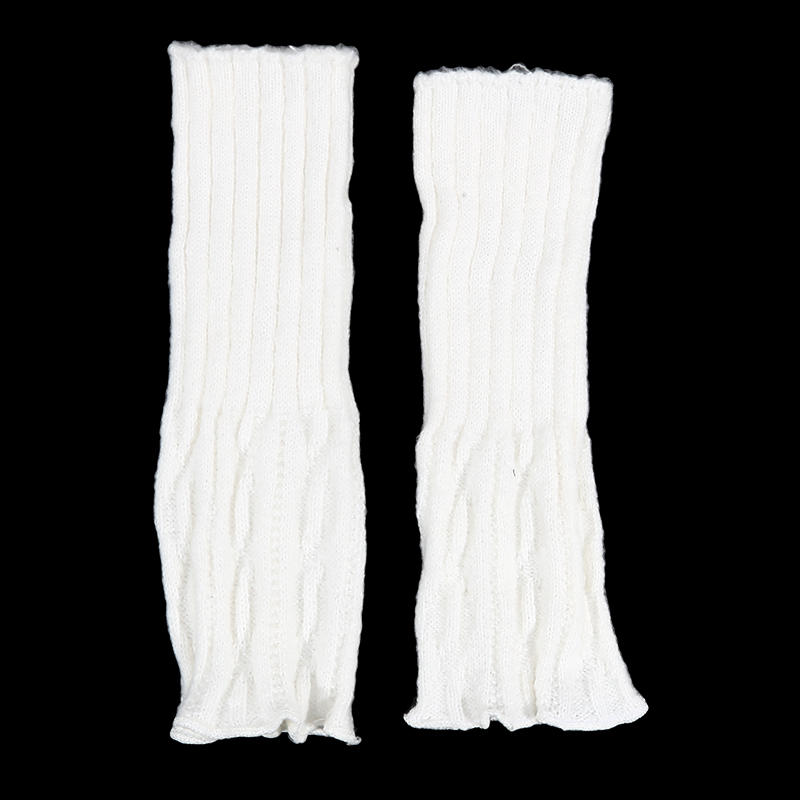 Middle Tube Socks Cute Pile Socks Autumn Knitted Twisted Design Warm Soft Elastic Cuff for Daily Wear Casual Outfits Home School Cold Weather