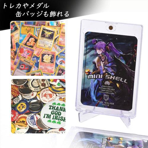 6-Piece Clear Card Stand, Easy to Use, Holds Cards, Card Holders, Racks, and Organizers for Photos, Wallets, CDs, Business Cards, Badges, and More