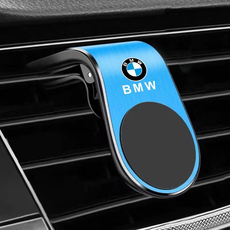 BBIY7 Alloy Car Magnetic L-shaped Phone Holder Car GPS Holder For BMW X1 X2 X3 X5 X4 X6 X7 G30 G20 G32 G11 G12 F40 F30 F20 F10 F34 F07