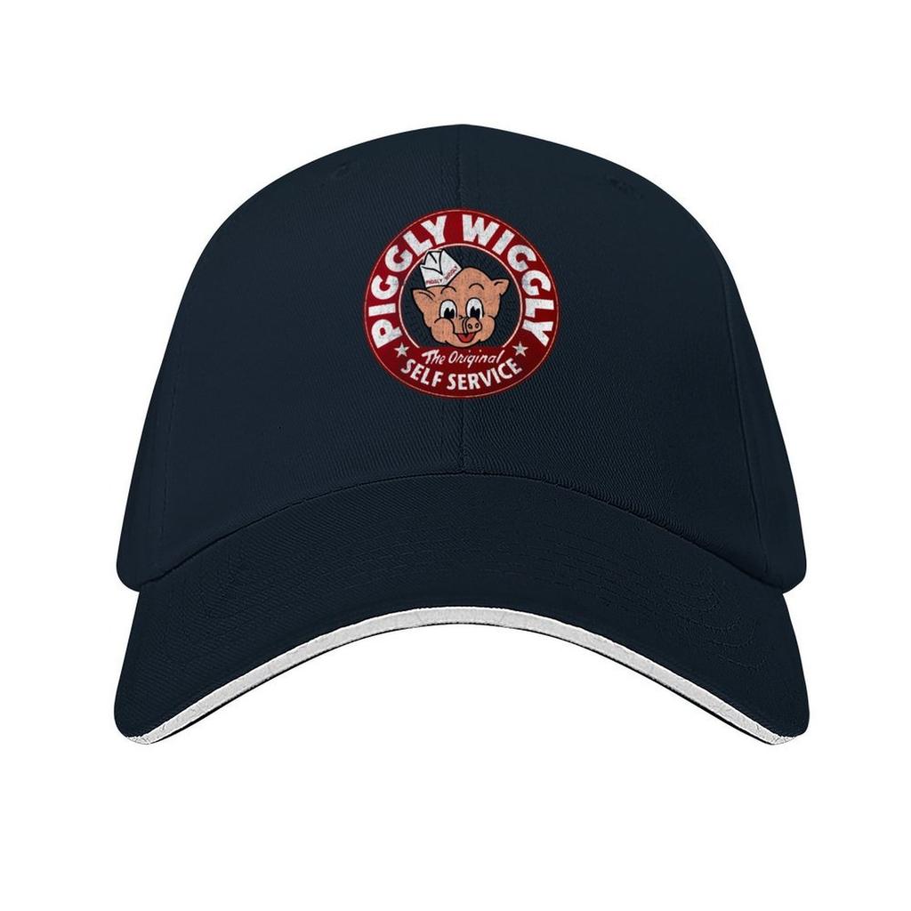 Piggly Wiggly Self Service Worn Baseball Cap Custom Caps Luxury Caps Tea Hat Hats for Men Caps For Women Mens