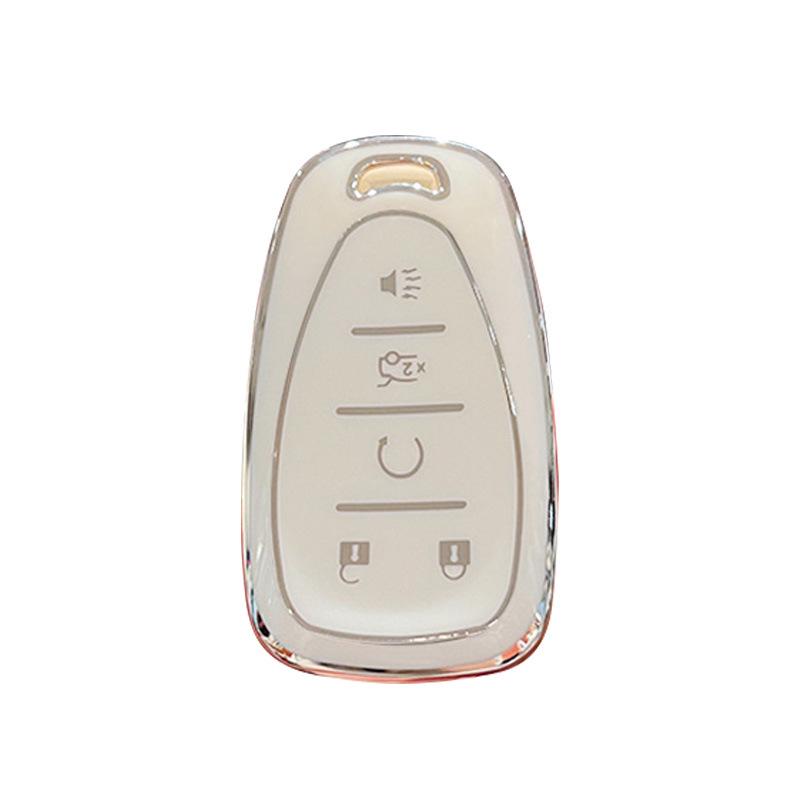 Compatible Chevrolet Key Cover for Volando, Malibu XL, Chuangku, Chuangjie, Explorer, Shell Buckle, and Changxun Models – Full Protection