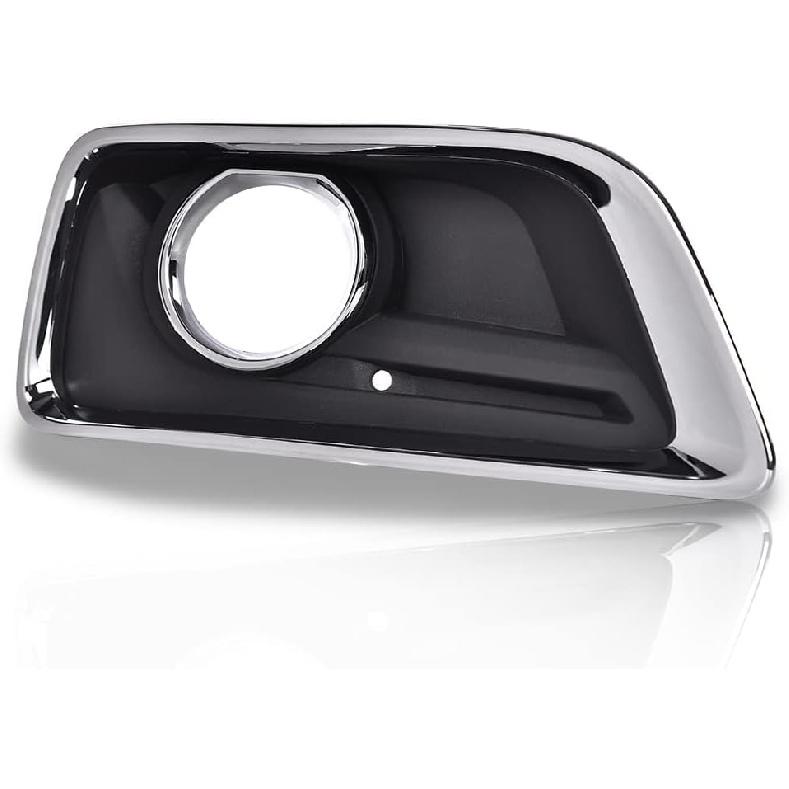 G-PLUS Front Bumper Fog Light Cover Driver and Passenger Side Compatible with Chevy Malibu Eco 2013-2014,Fit Chevy Malibu 2013-2015,Fit Chevy Malibu