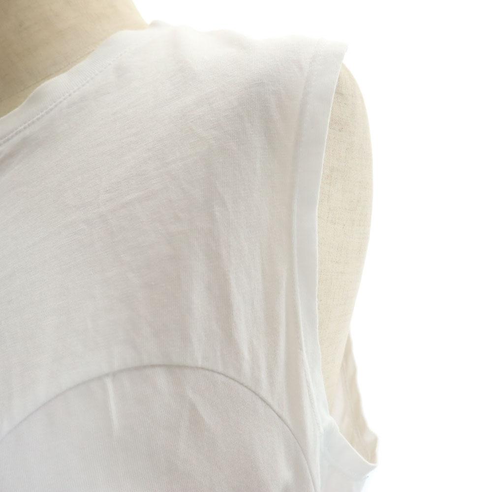 MSGM Made In Italy No Sleeve Cut XS White Women Used