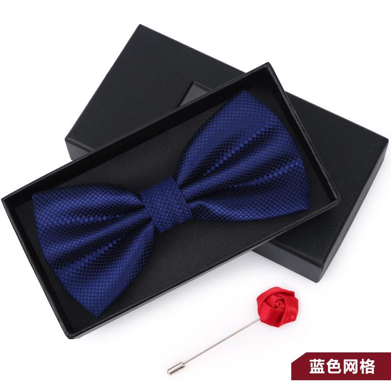 Bow Tie Men'S Wedding Groom Best Man Red Suit Shirt British Brothers Korean Bow Women'S Gift Box