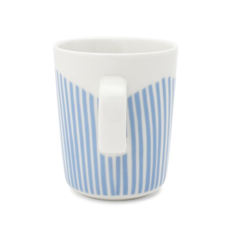Marimekko UIMARI Swimmer Mug, 250ml, Light BlueWhite, 72291-151 [Used]
