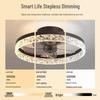 Luxury Ceiling Fan Light for Bedroom, Study, and Dining Room