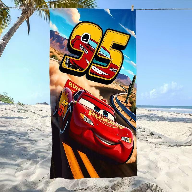 Anime Cartoon Digital Print Quick-Dry Beach & Travel Towel
