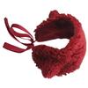 Furry Lamb Ear Sheep Ear Headband with Earflaps Women Influencers Popular Slouchy Warm Ear Protections HairBands