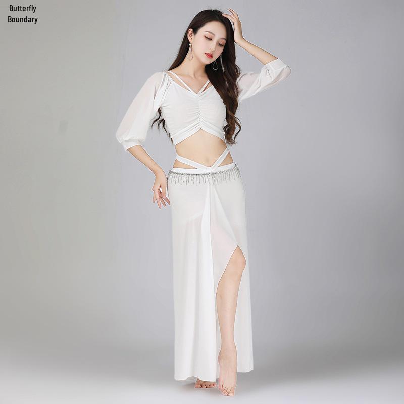 New Plus Size Mesh Belly Dance Practice & Performance Clothes - Spring/Summer Collection