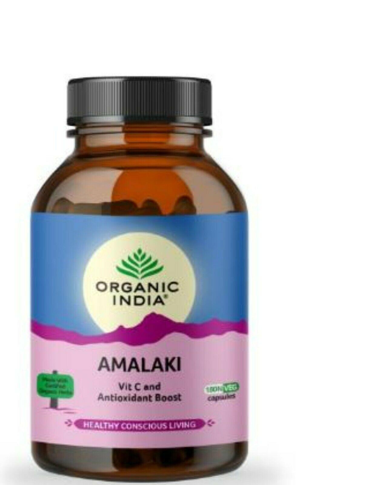 

Organic India Amalaki Veg 180 капсул з вітаміном С і антиоксидантами БЕЗКОШТОВНА ДОСТАВКА