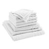 Pack complet 10 pièces "Spa" salle de bain / 400 gr/m² - "Spa" Neige