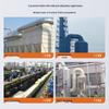 Explosion-Proof Variable Frequency Centrifugal Fan 4-72A for Industrial Dust Removal and Ventilation.