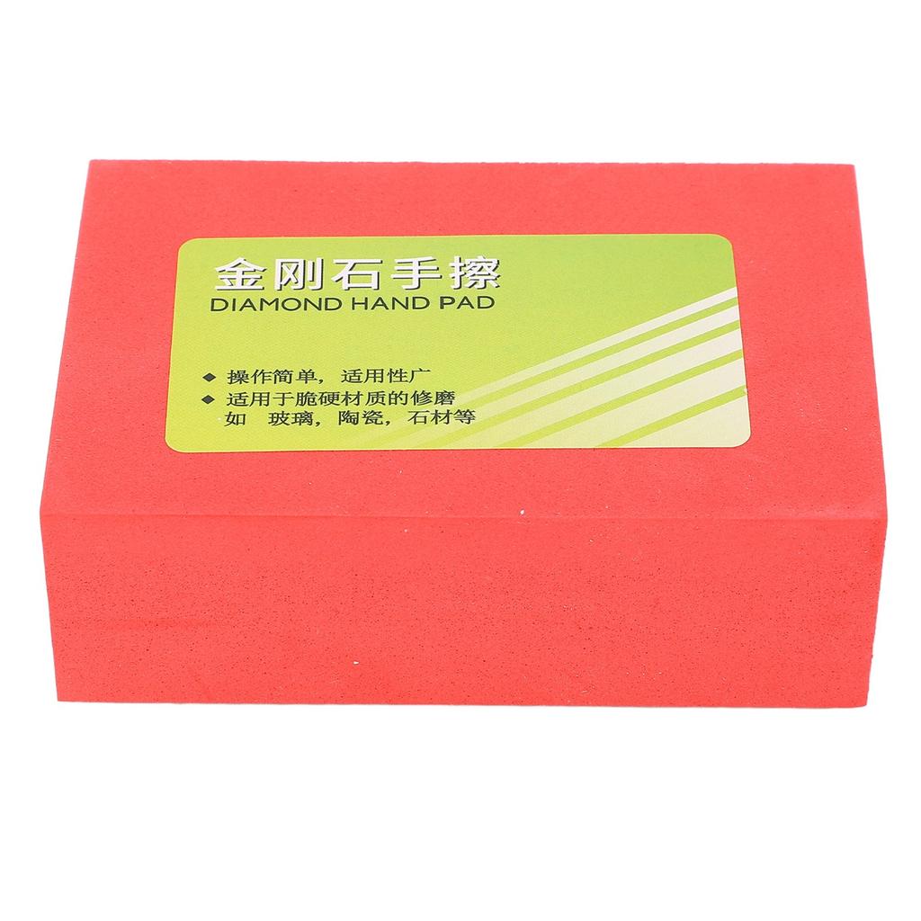 60 Grit Mesh Diamond Hand Polishing Pad Wear Resistant Reusable Diamond Hand Sanding Pad Grinding