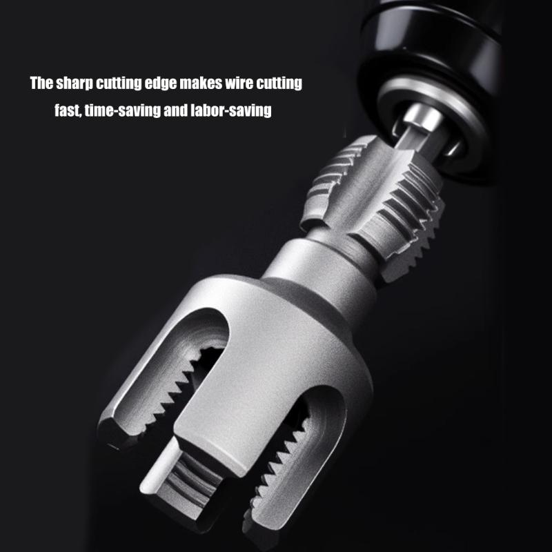 Alloy Steel Pipes Thread Cutter Set 1/2" DN15 & 3/4" DN20 Internal External Thread Cleaner For Plumbing Maintenance