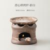 Gilt Burning Tea Warmer Holder Candle Heater Stove Kettle Stand Baked Milk Jar Carbon Furnace Teaware Accessories Decoration