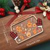 1pc Cartoon Christmas Pendant Decoration Gingerbread Man Family Wooden Ornament Xmas Tree Door Party Home Decor 2026 New Year