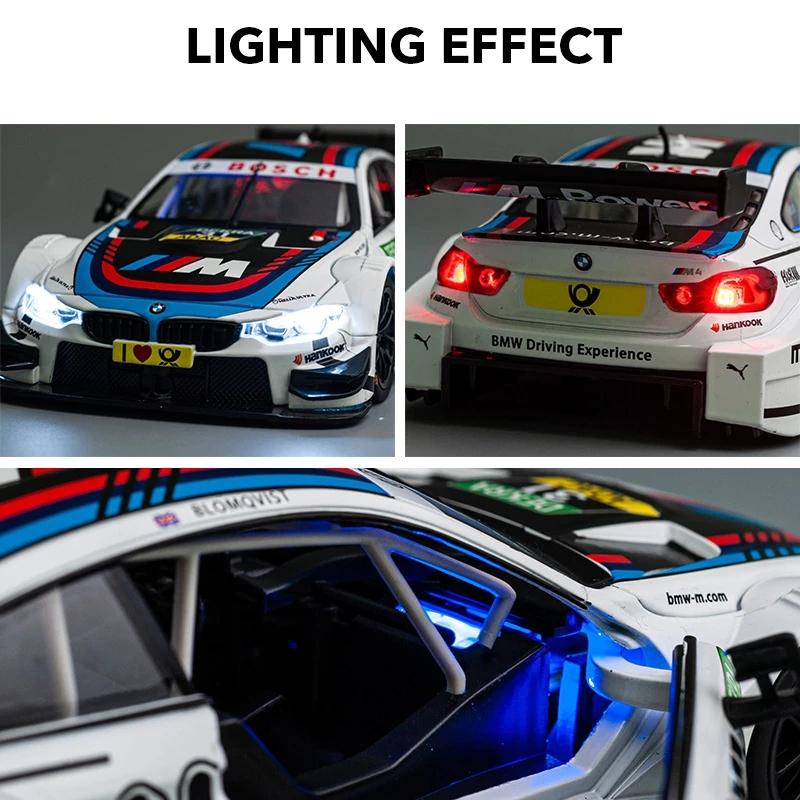 MSZ 1:24 BMW M4 DTM BMW M6 GT3 Z4 GT3 Original box alloy car model handicraft decoration collection toy tool gift die-casting