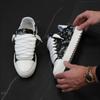 Niche Classic Retro Low-Top Trend Fashion Versatile Height Increase Couple Leisure Sports Small White Board Shoes