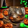 Tazza di Vetro di Halloween Spettrale Fantasma Zucca Tazza da Caffè con Manico Accessori per Bevande per Espresso Tè Caffè